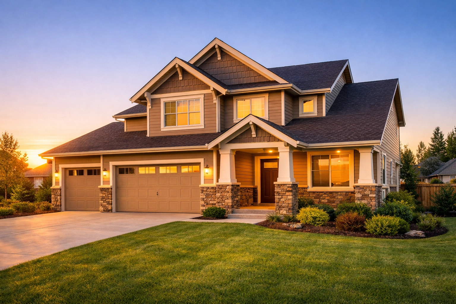 A well-maintained detached house in Edmonton representing a successful home inspection and purchase.