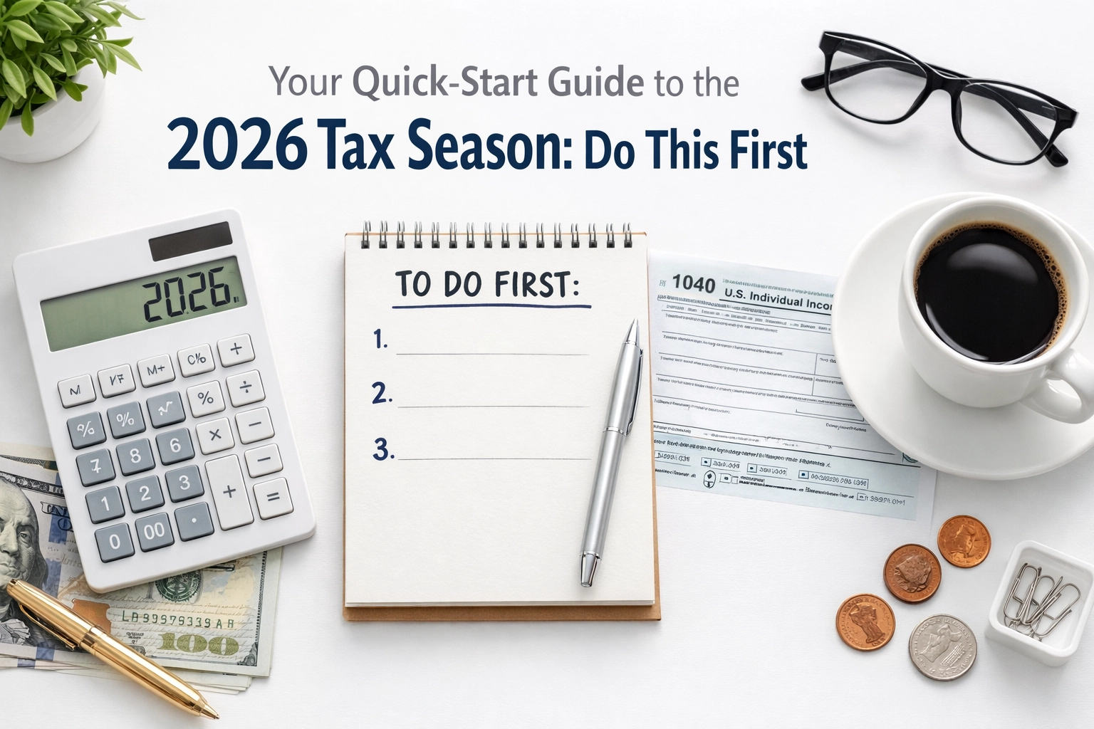 [HERO] Your Quick-Start Guide to the 2026 Tax Season: Do This First