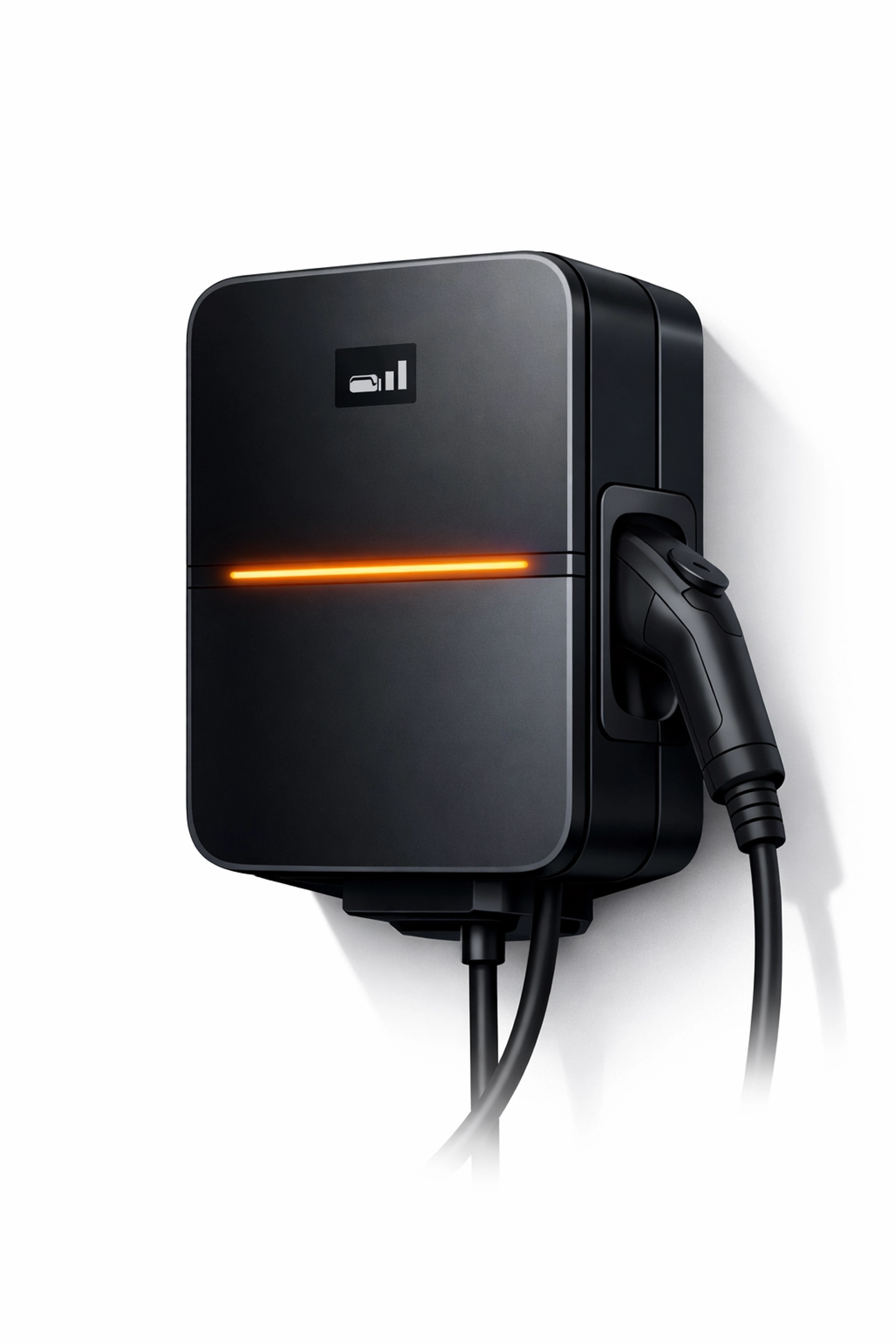 Fertig installierte Wallbox für effizientes E-Auto Laden zu Hause in Wien.