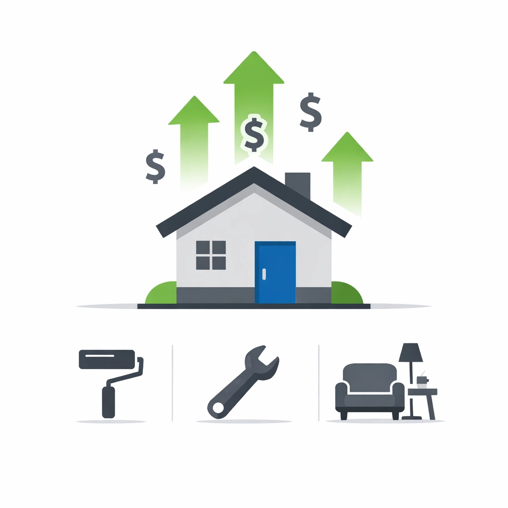 Home value increase from strategic pre-sale improvements and staging in Portland