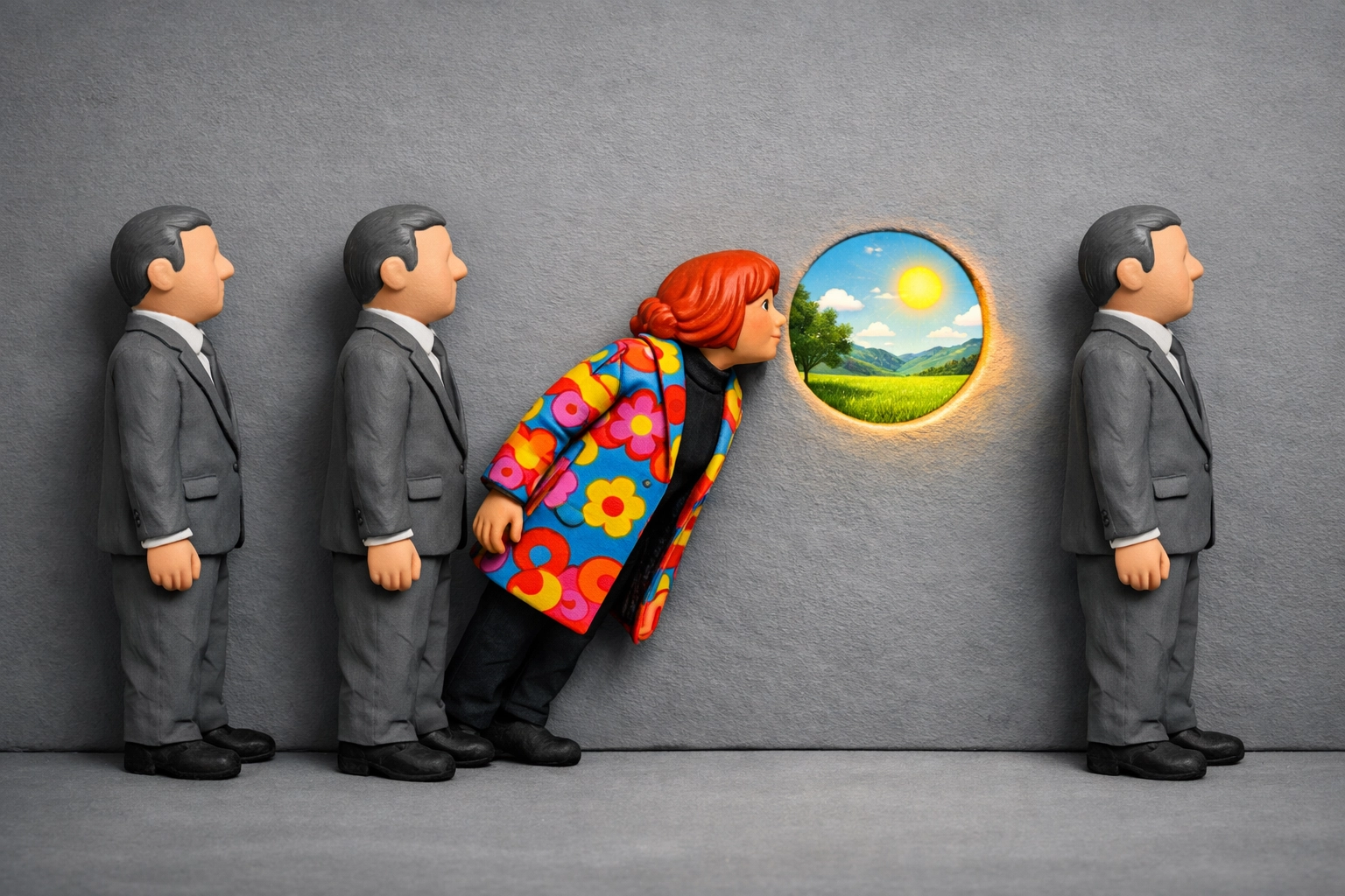 An unconventional leader using an outsider perspective to find new opportunities in an AI world.