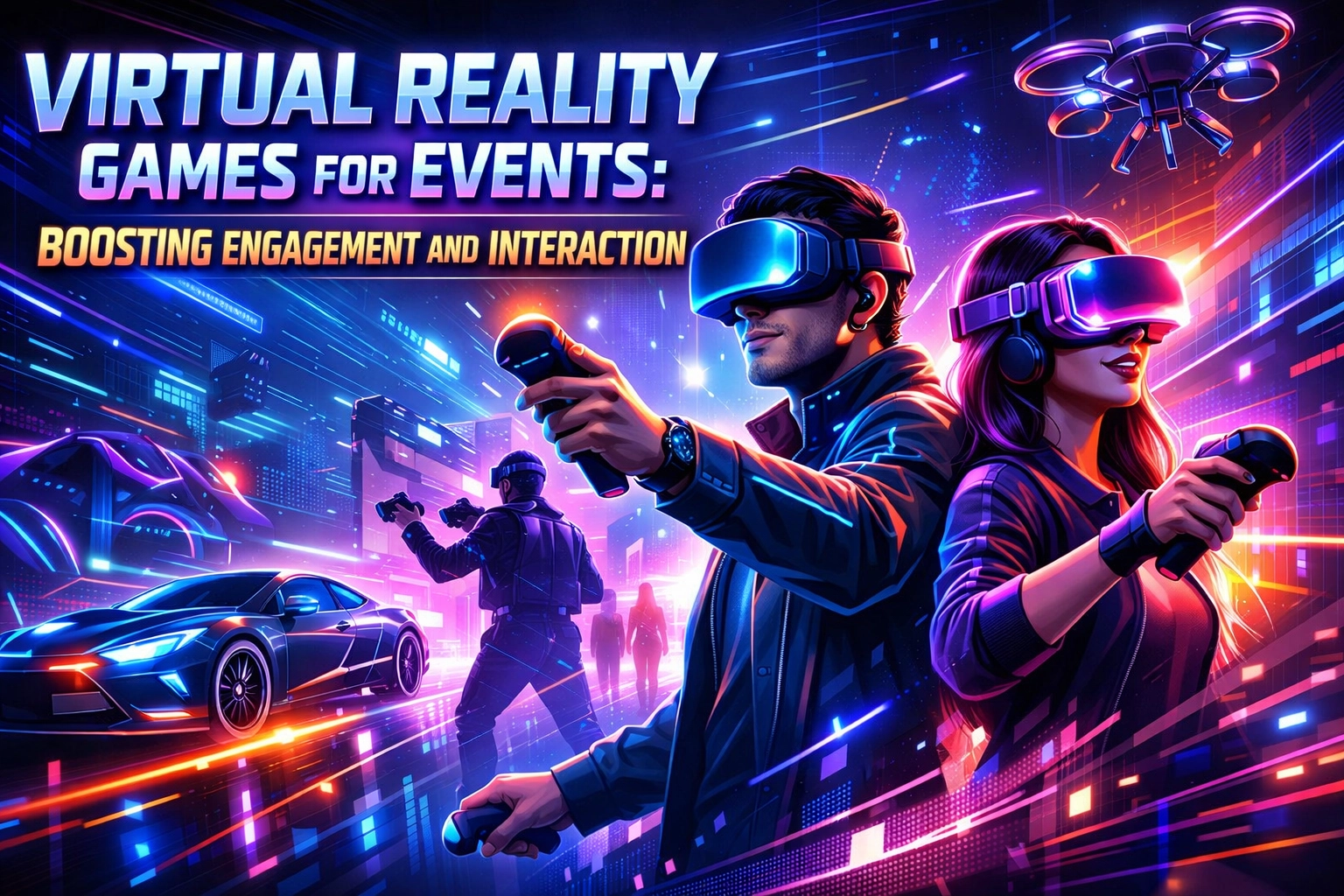 [HERO] Virtual Reality Games for Events: Boosting Engagement and Interaction
