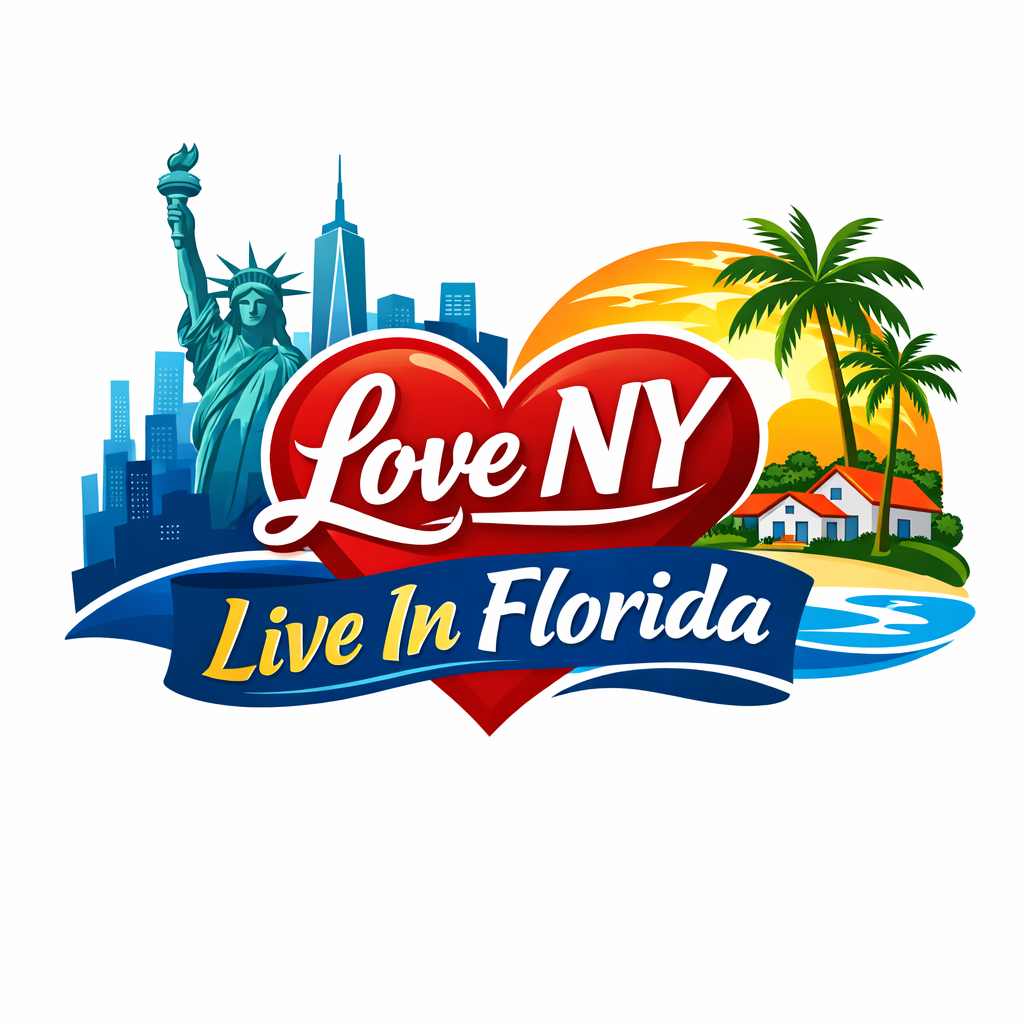 NY to FL Relocation Illustration