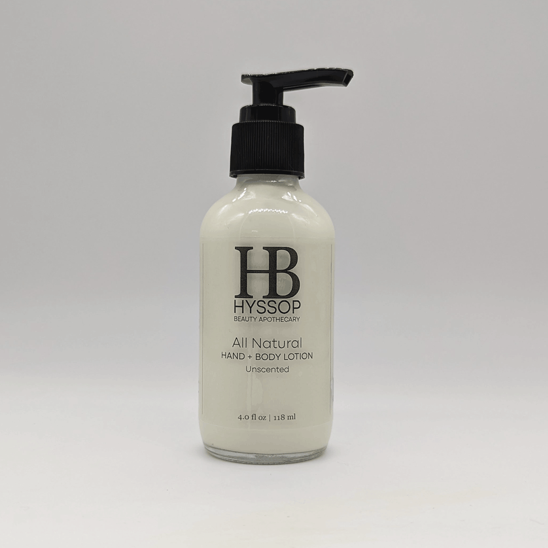 Hyssop Beauty Apothecary All Natural Hand + Body Lotion