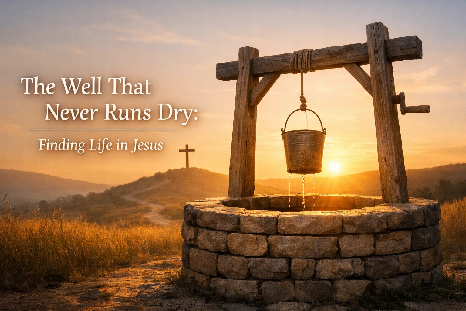 [HERO] The Well That Never Runs Dry: Finding Life in Jesus