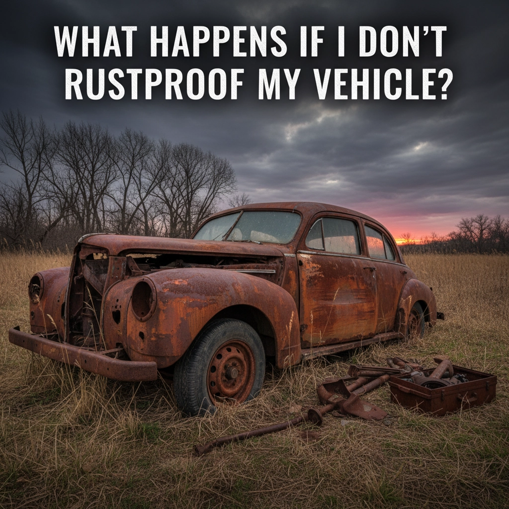 What happens if I don&#39;t rustproof my vehicle?