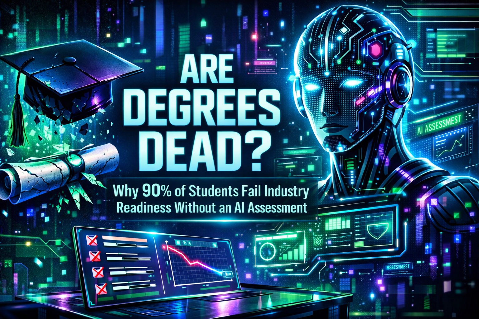 [HERO] Are Degrees Dead? Why 90% of Students Fail Industry Readiness Without an AI Assessment