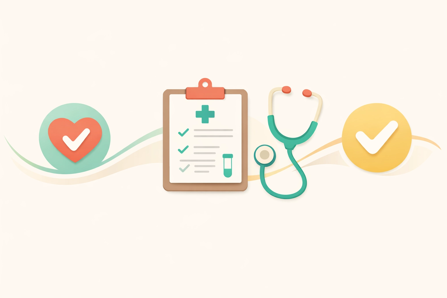 Medical screening process flowchart showing clinic evaluation steps for surrogates