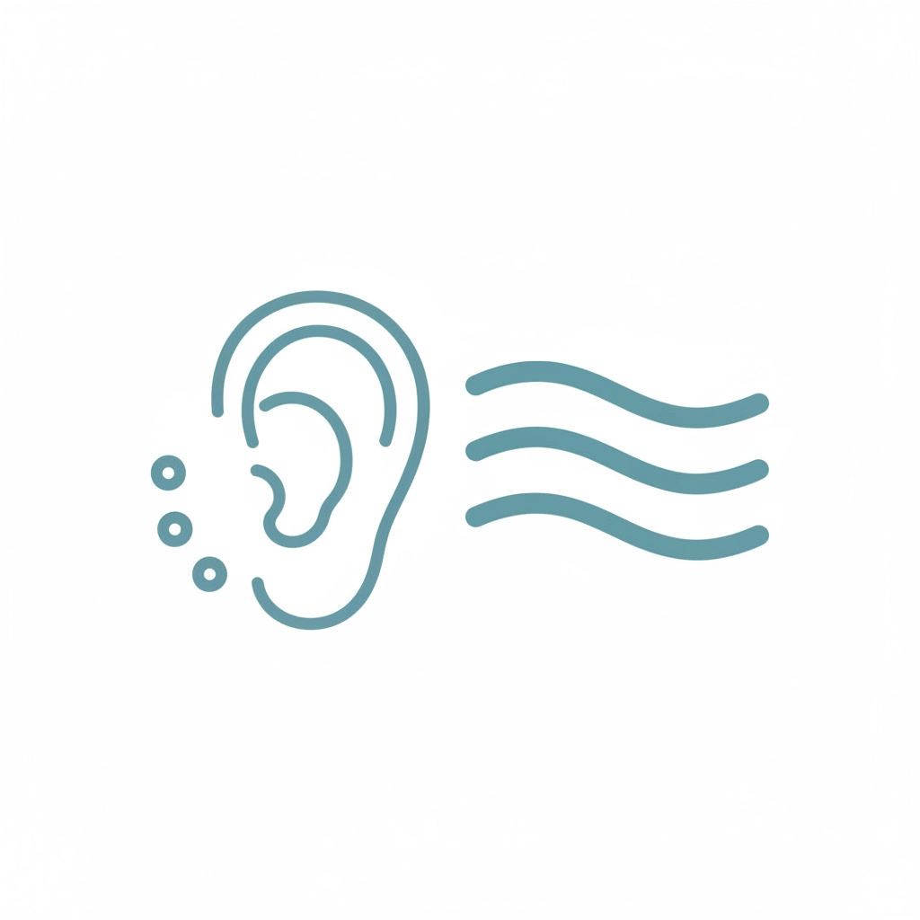 Vagus nerve touch and breath icon