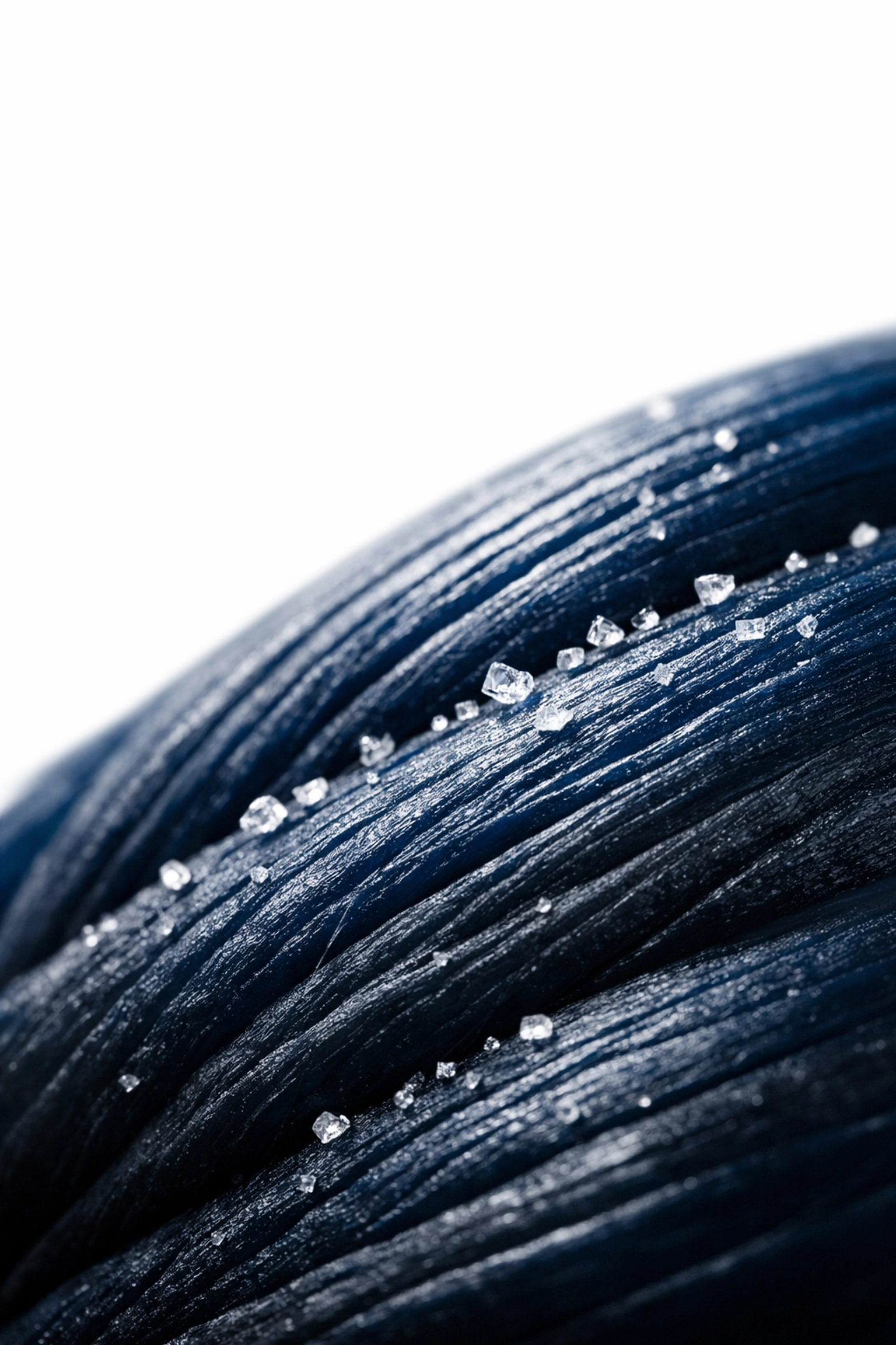 Muscle tissue fibers with leucine crystals for GLP-1 weight loss muscle preservation