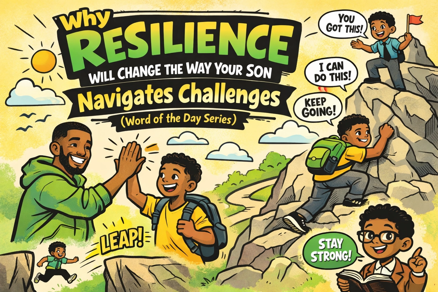 [HERO] Why Resilience Will Change the Way Your Son Navigates Challenges (Word of the Day Series)