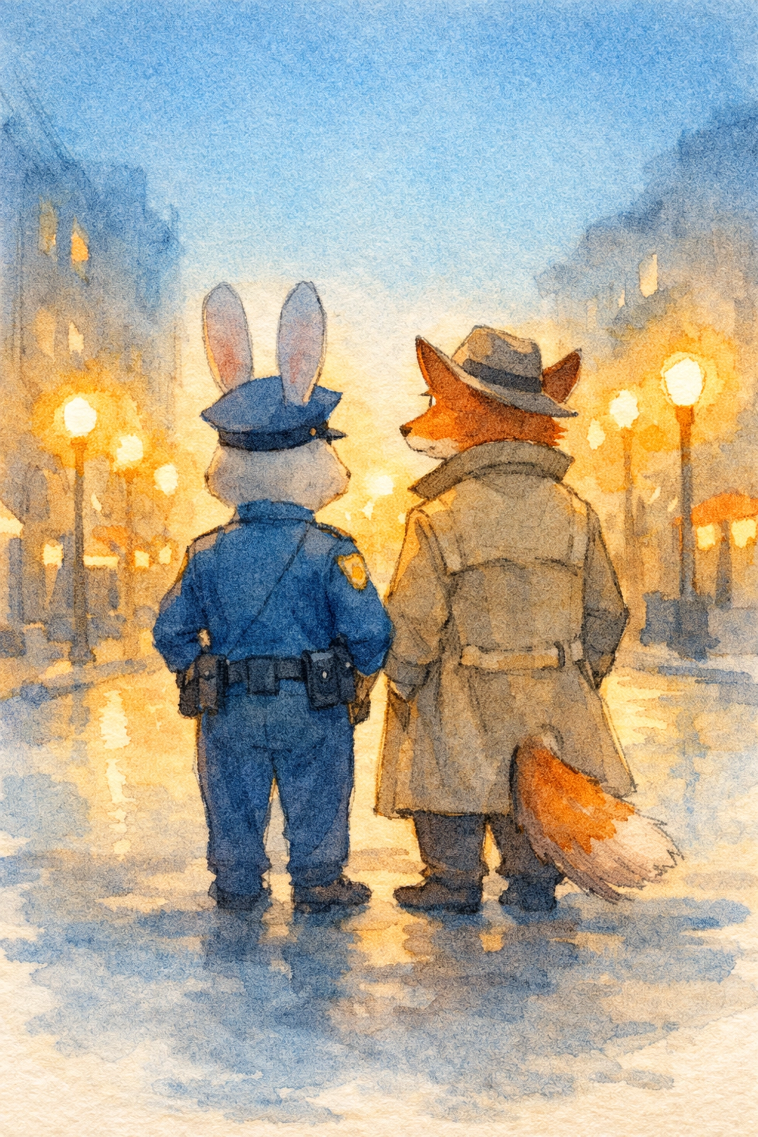 Judy Hopps and Nick Wilde partnership in Zootopia 2 illustrating biblical teamwork and trust