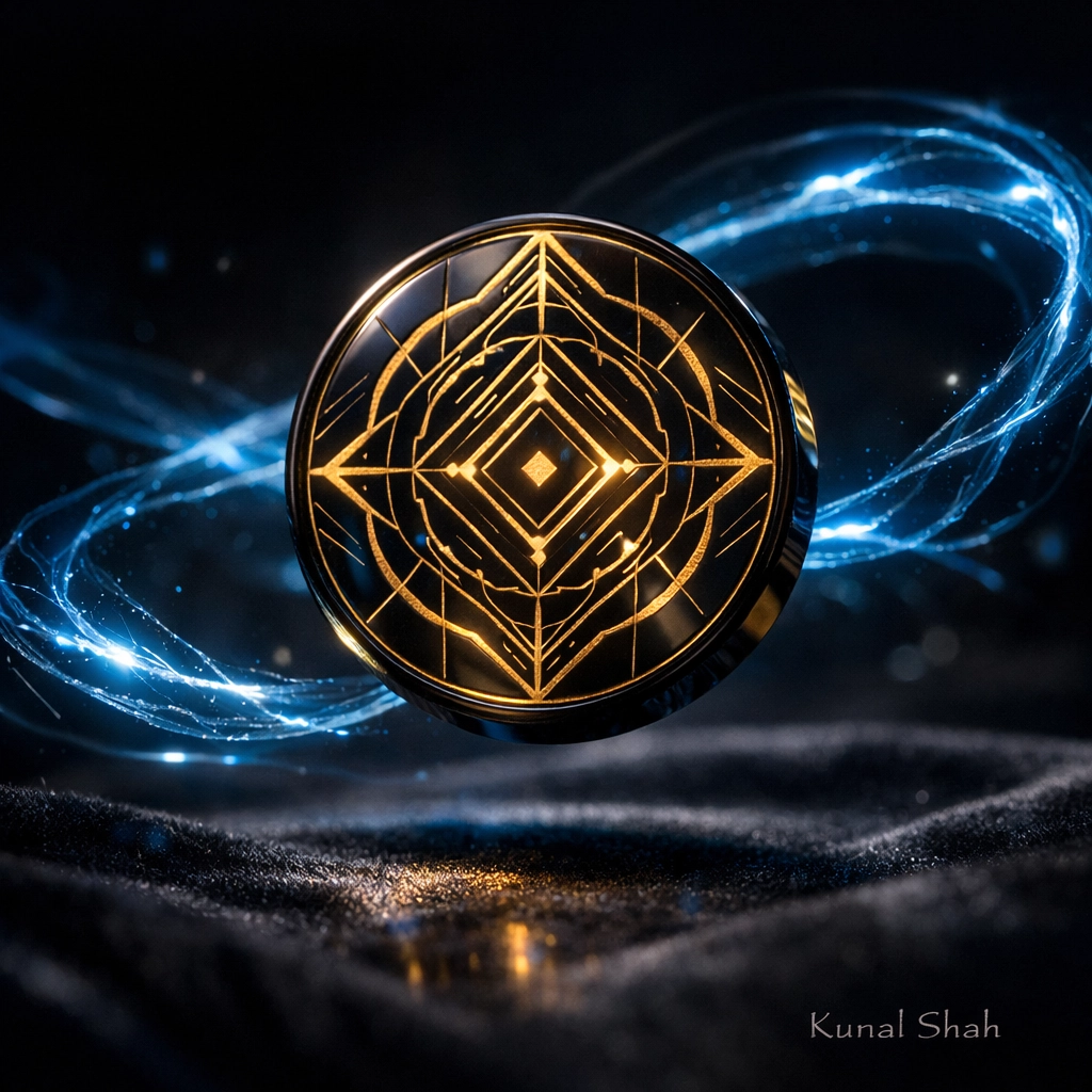 A glowing digital token representing the exclusive lifestyle rewards and CRED coins ecosystem.