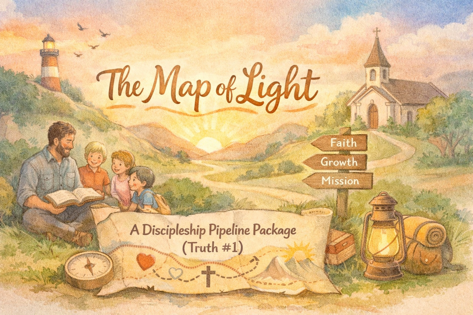 [HERO] The Map of Light: A Discipleship Pipeline Package (Truth #1)