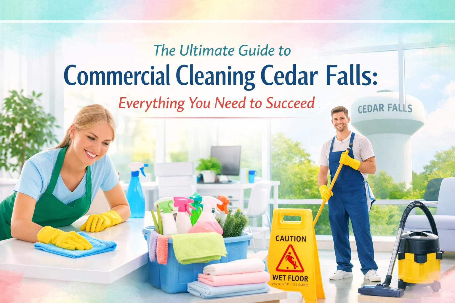 [HERO] The Ultimate Guide to Commercial Cleaning Cedar Falls: Everything You Need to Succeed