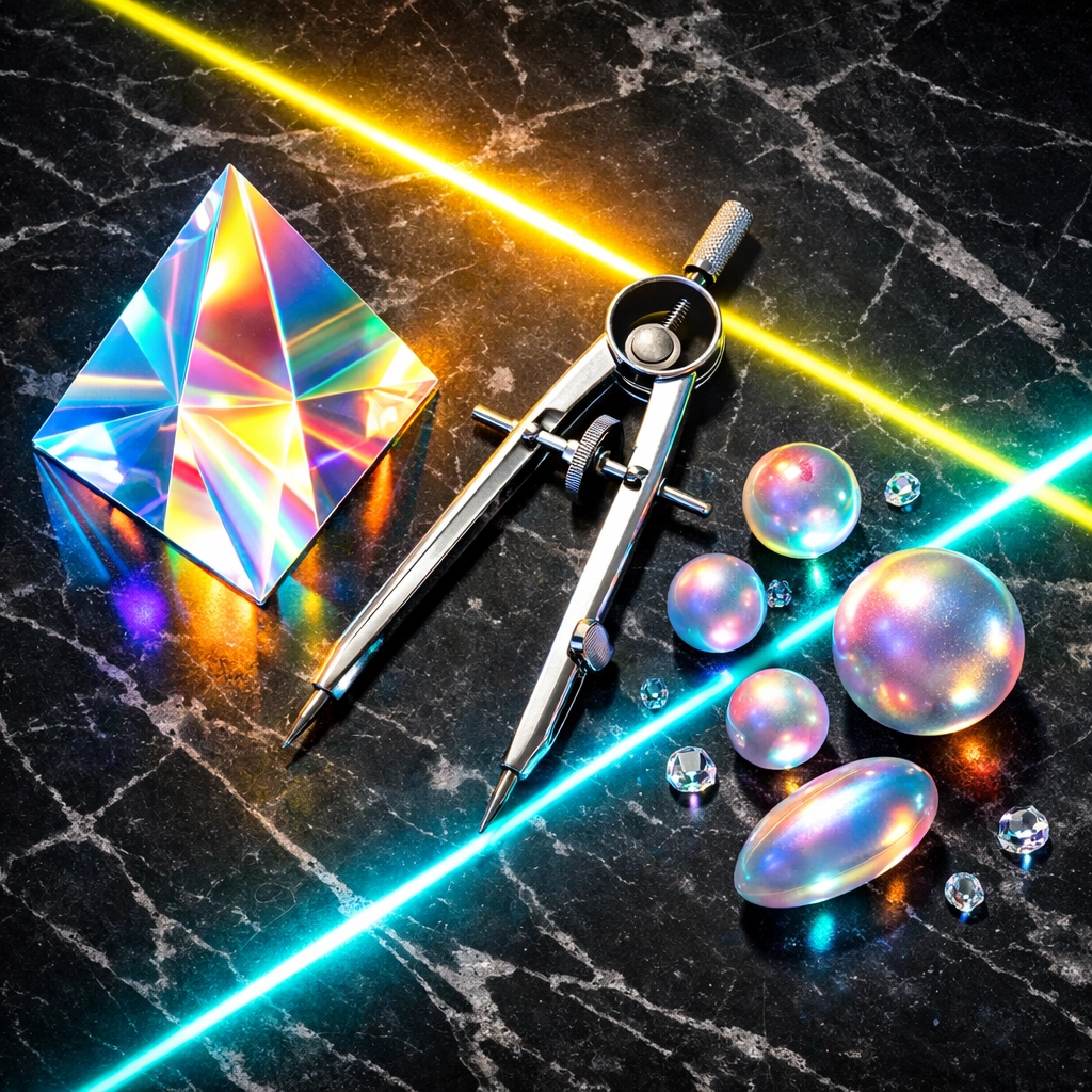 Abstract wellness tools and a compass illustrating the path to specialized sexual health support.