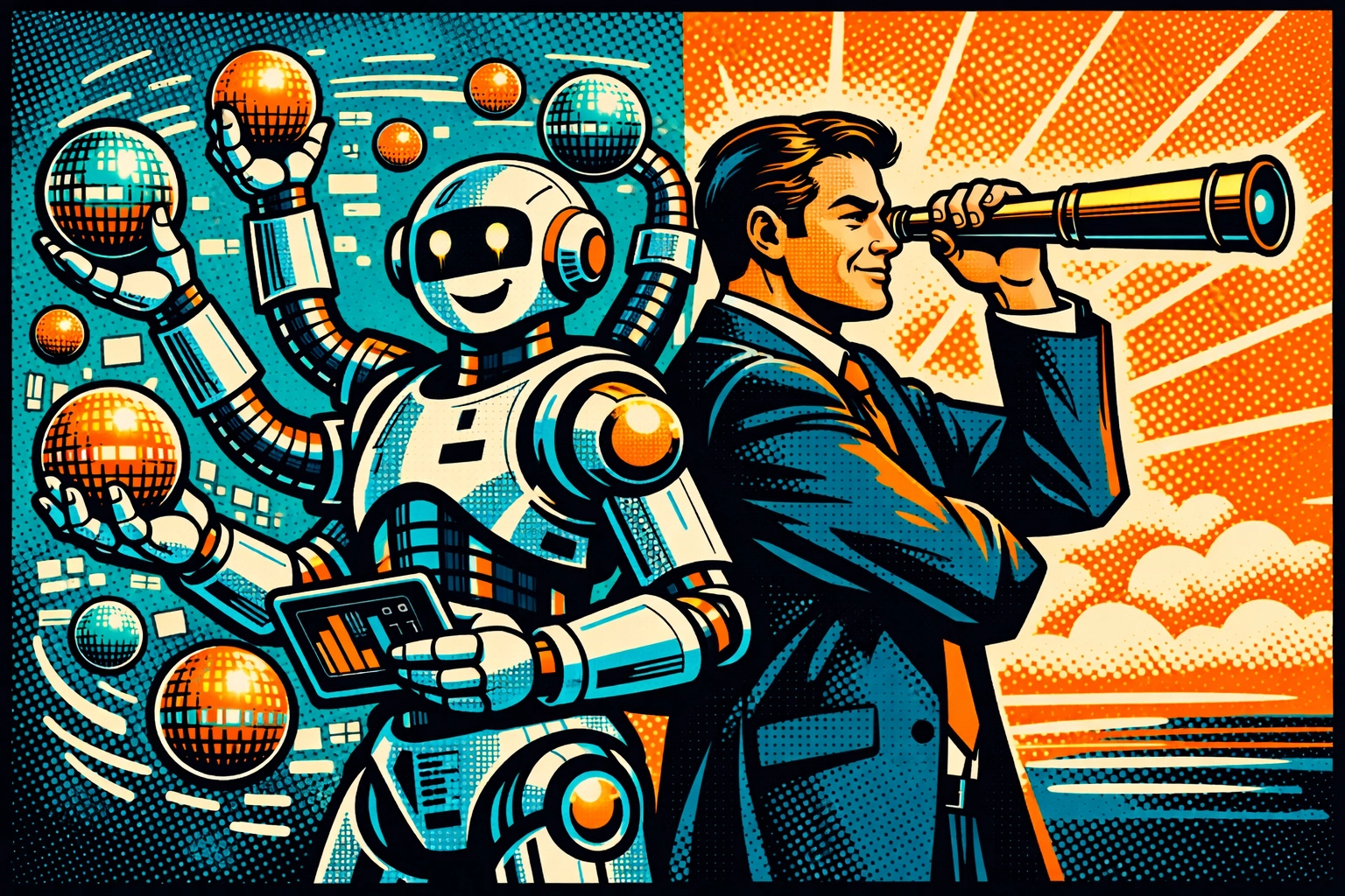 An AI virtual assistant for business helping a professional handle repetitive customer support tasks.