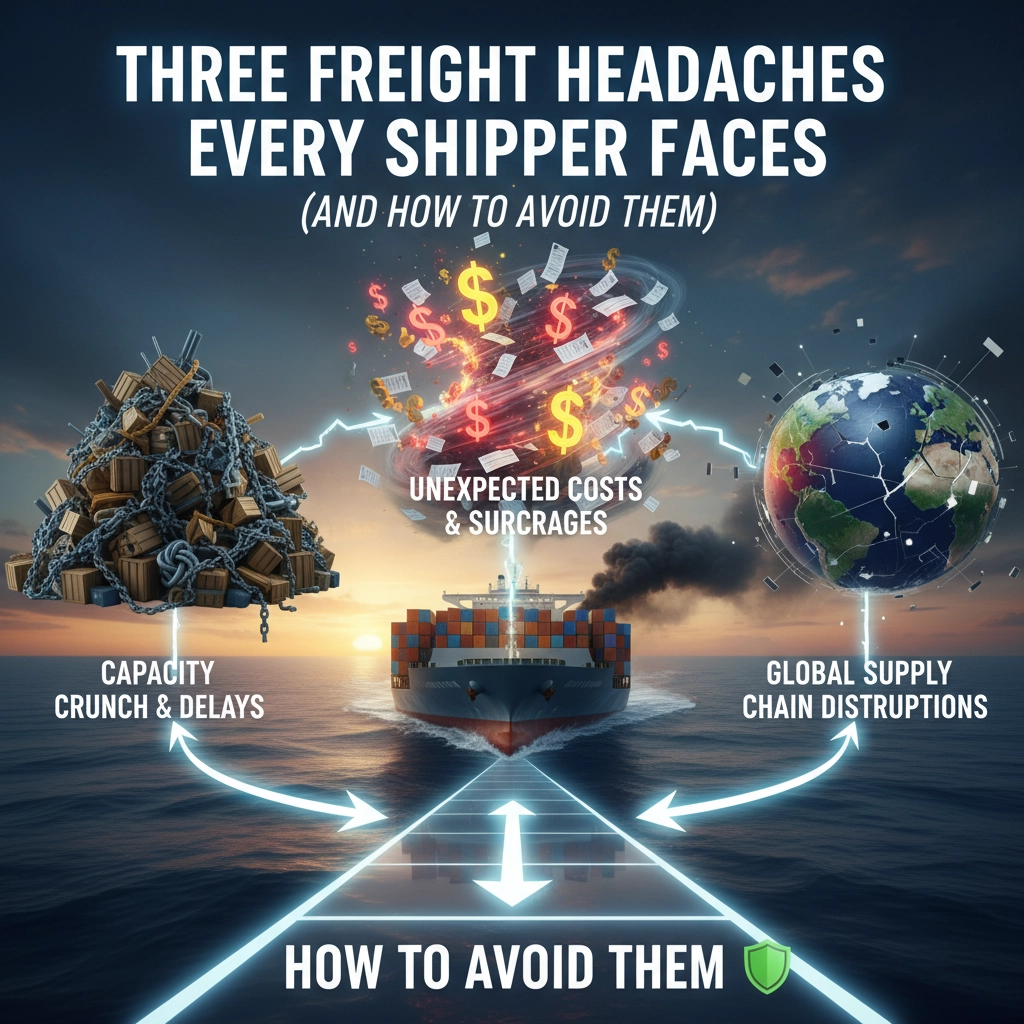Three Freight Headaches Every Shipper Faces (And How to Avoid Them)