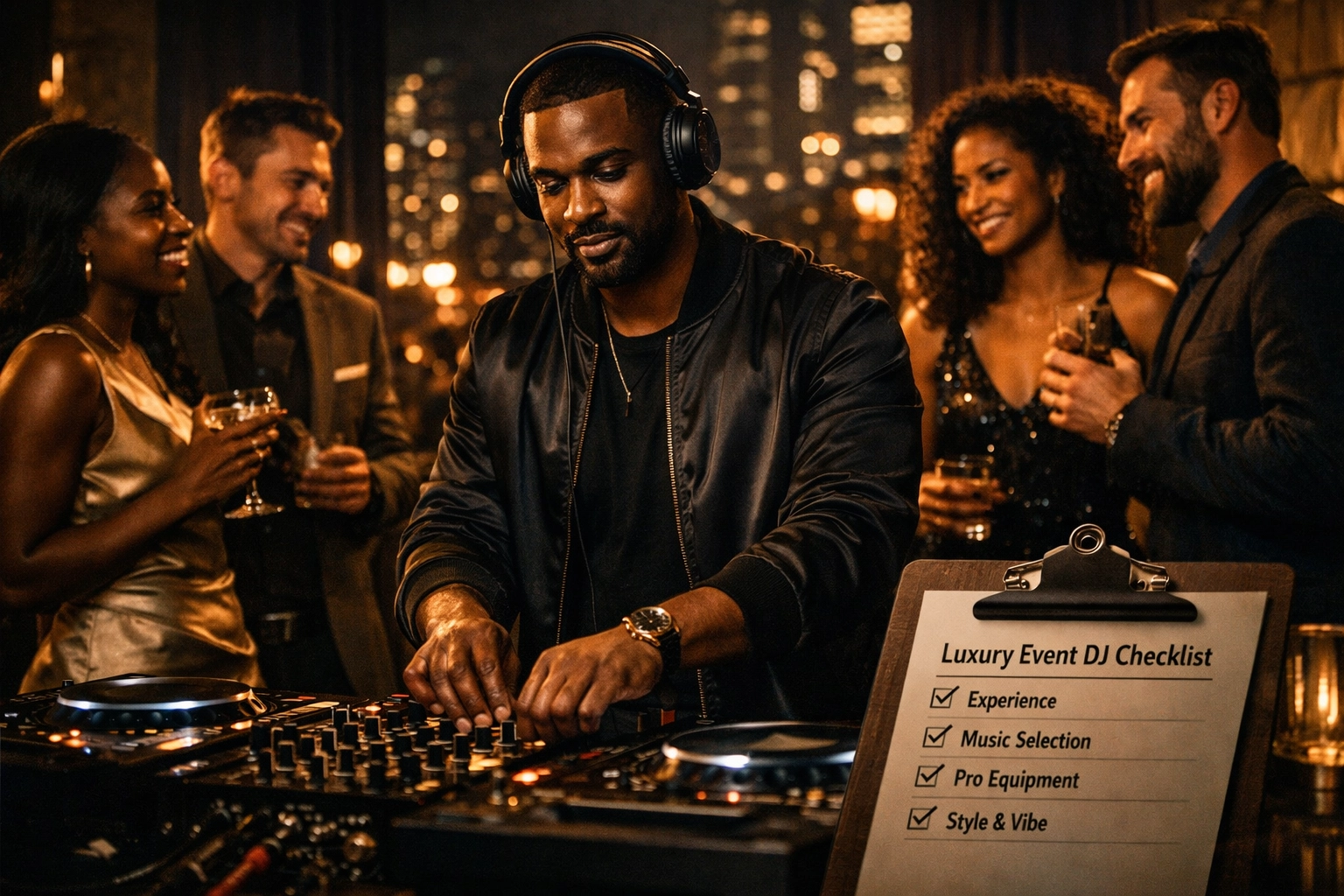 [HERO] The Essential Checklist for Hiring a Luxury Event DJ