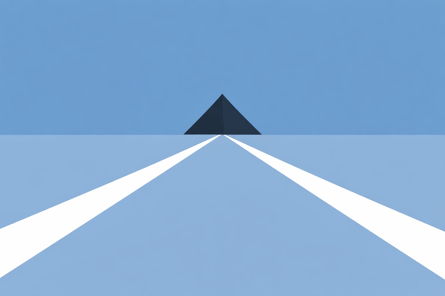 Abstract path toward a mountain peak representing the career growth of photographers using Proshoot.io.