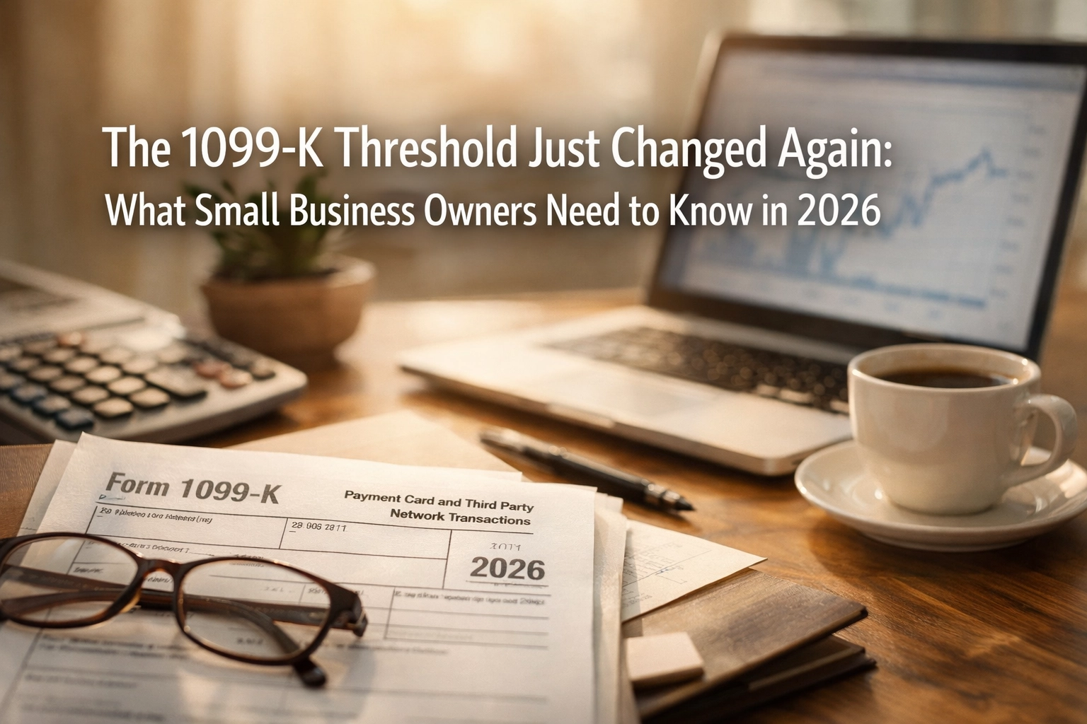 [HERO] The 1099-K Threshold Just Changed Again: What Small Business Owners Need to Know in 2026