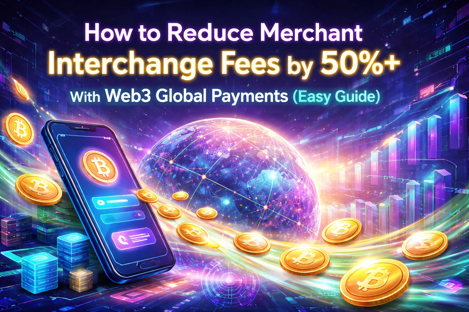 [HERO] How to Reduce Merchant Interchange Fees by 50%+ With Web3 Global Payments (Easy Guide)