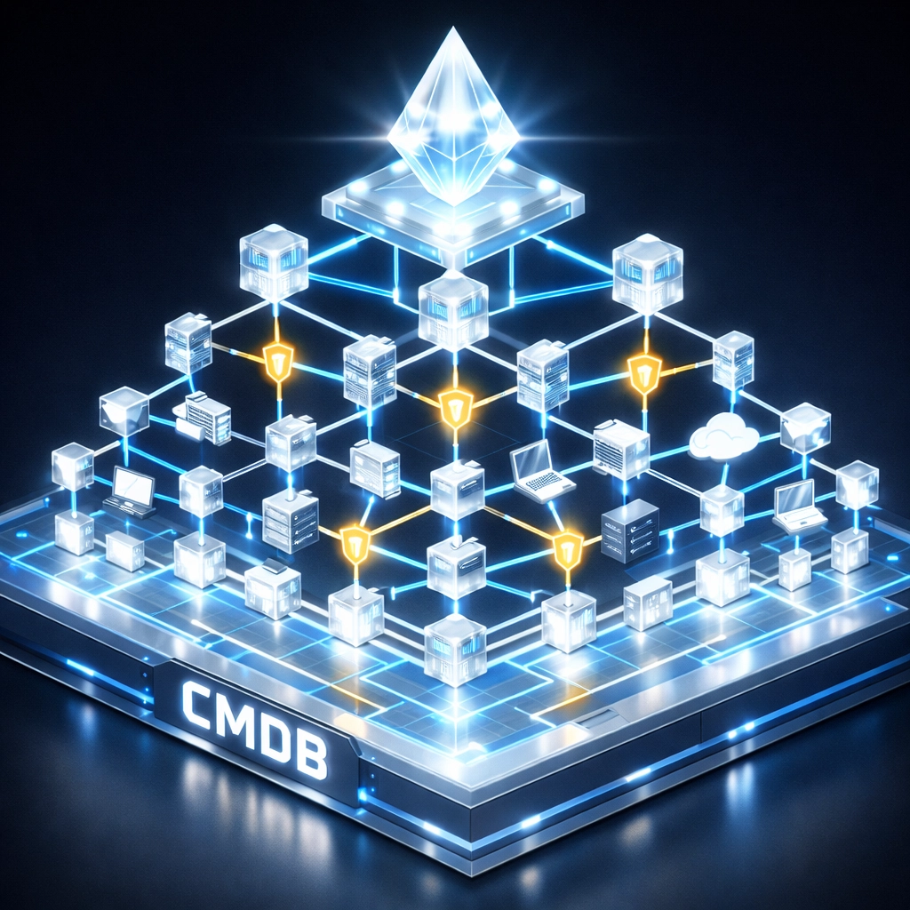 Well-organized ServiceNow CMDB hierarchy with proper CI identification rules and dependencies