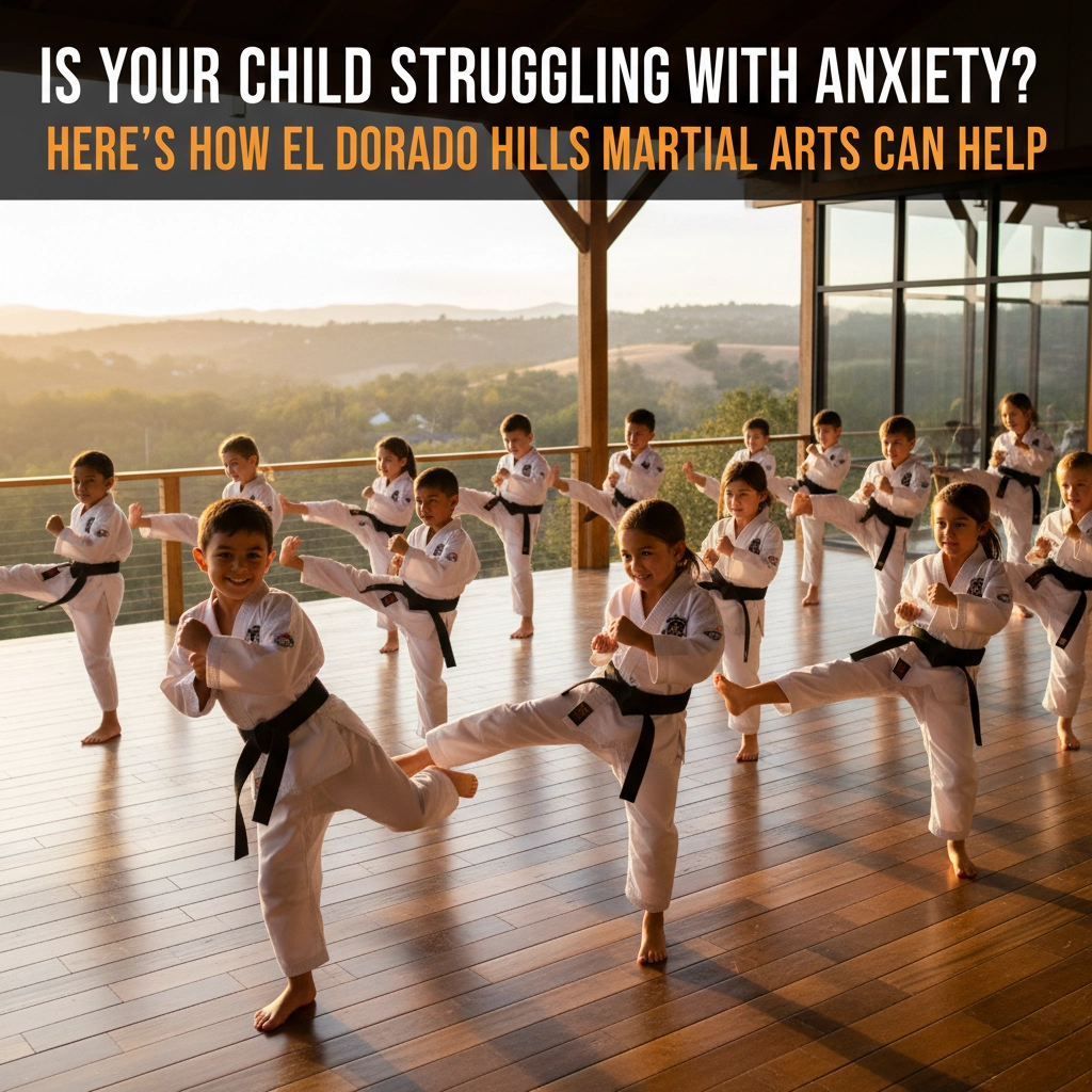Is Your Child Struggling With Anxiety? Here's How El Dorado Hills Martial Arts Can Help