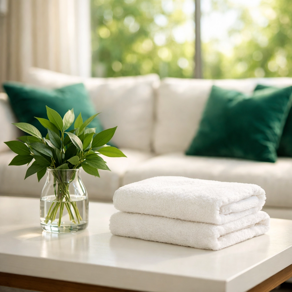 Modern interior of a short-term rental property showing high income potential for DSCR lending.