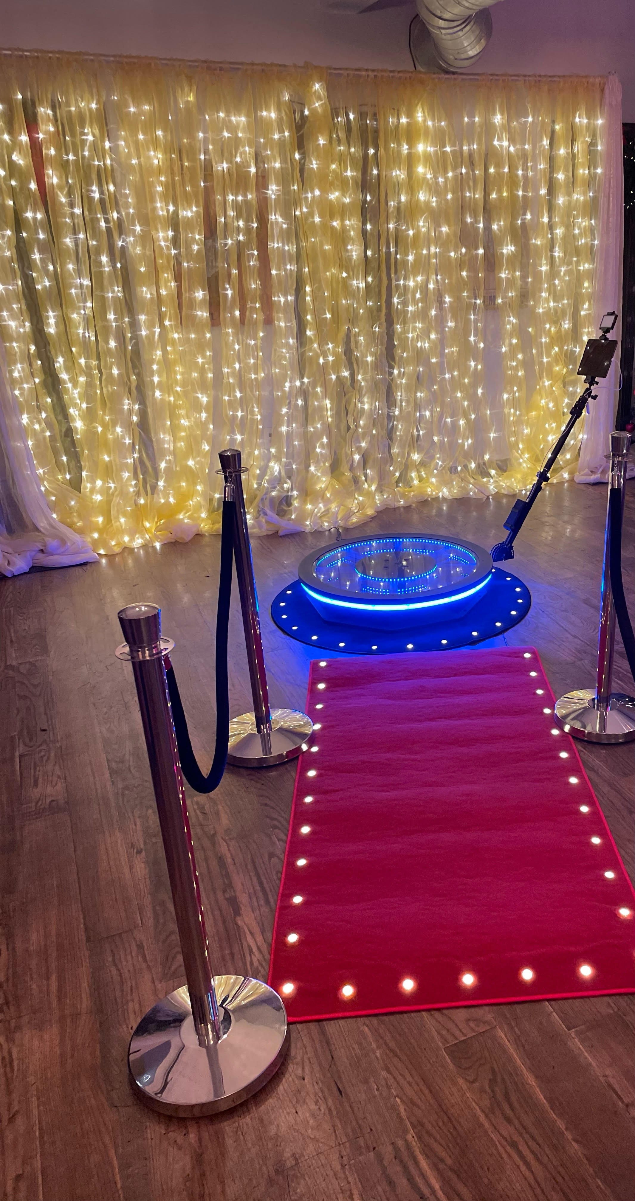 360 Video Booth setup