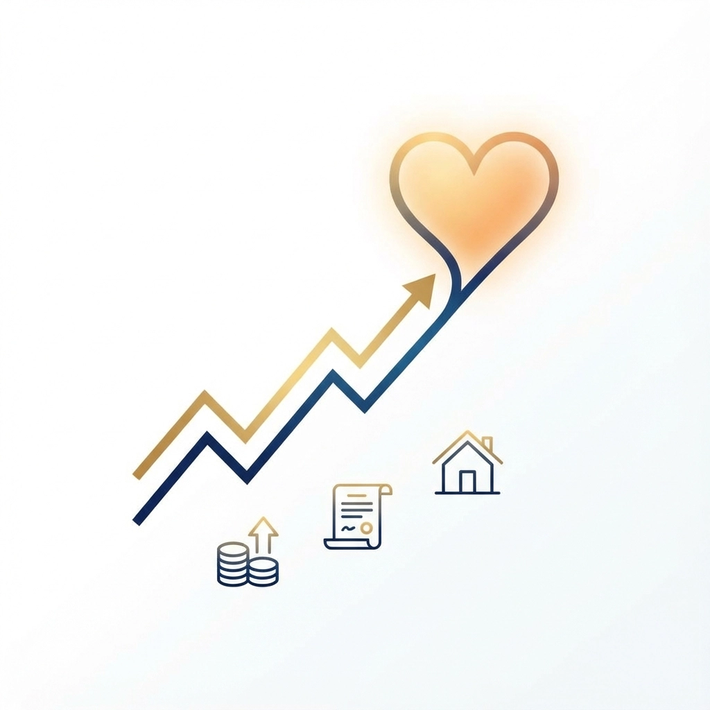 illustration of gifting appreciated stock and using a donor-advised fund