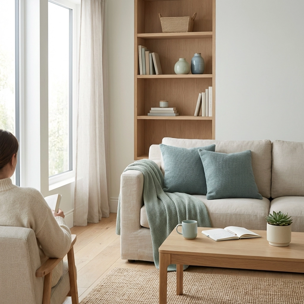 [HERO] Organize Less, Live More: Minimalist Habits That Create Calm (and Save Time at Home)