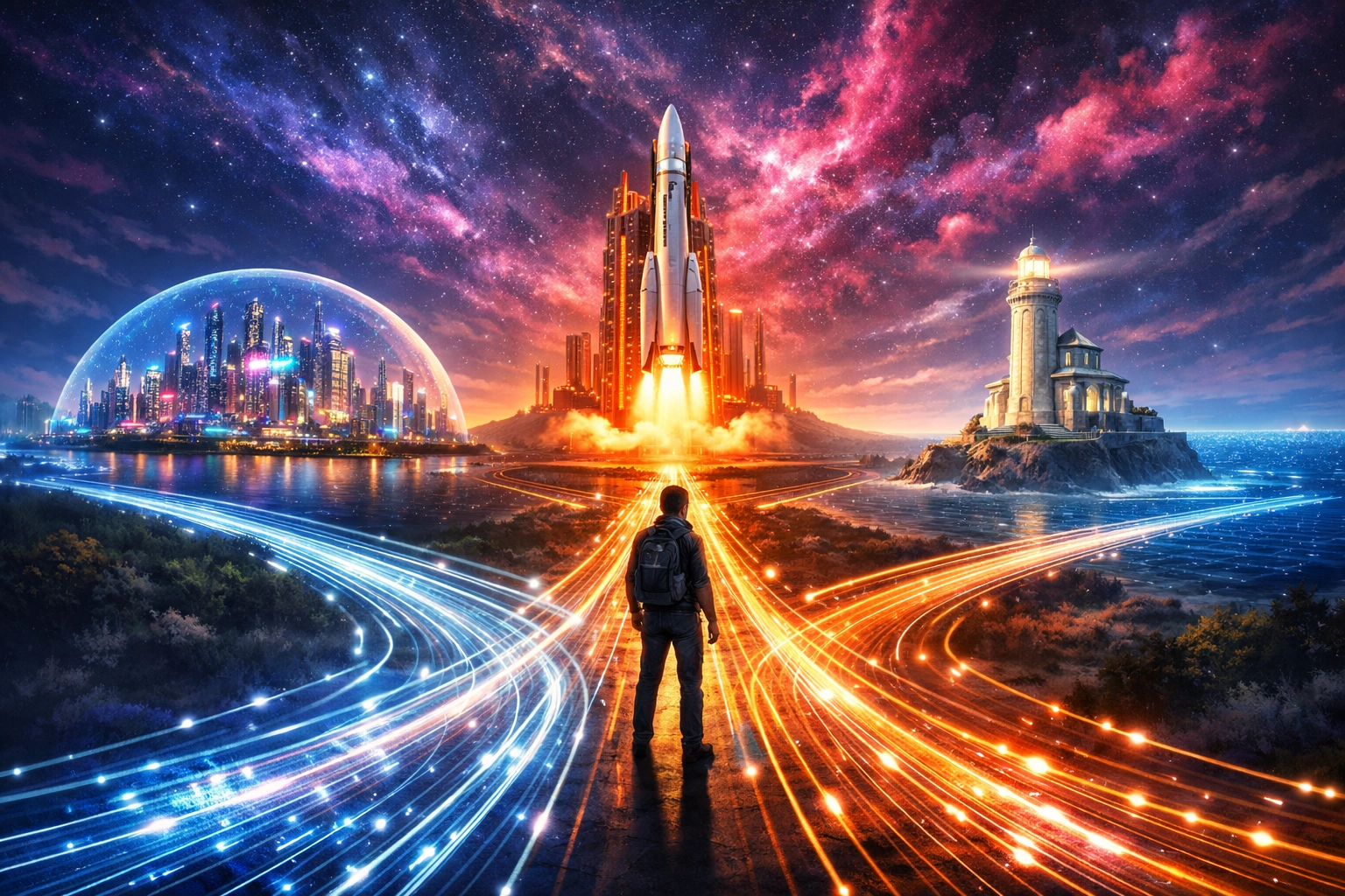 A digital creator at a crossroads deciding between Substack, Beehiiv, and Ghost for their media business.