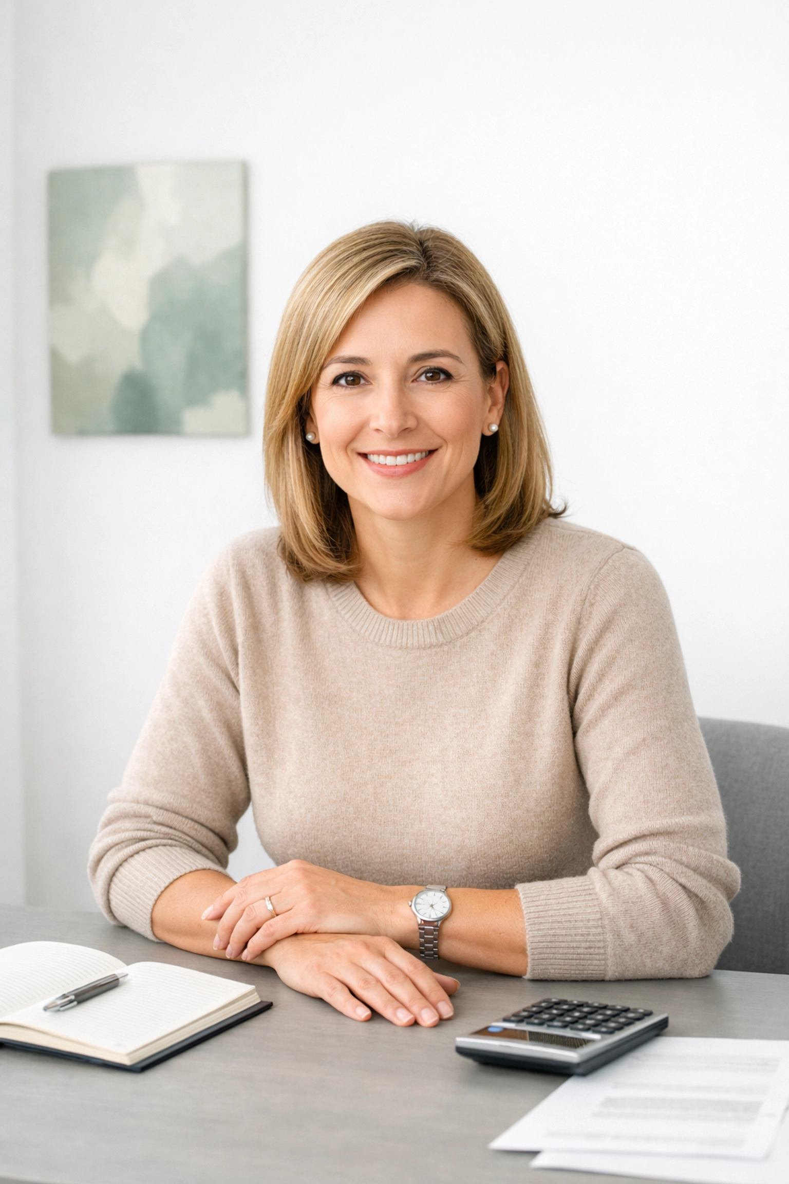 Friendly financial advisor offering support for bad credit loans in Toronto and installment loans.