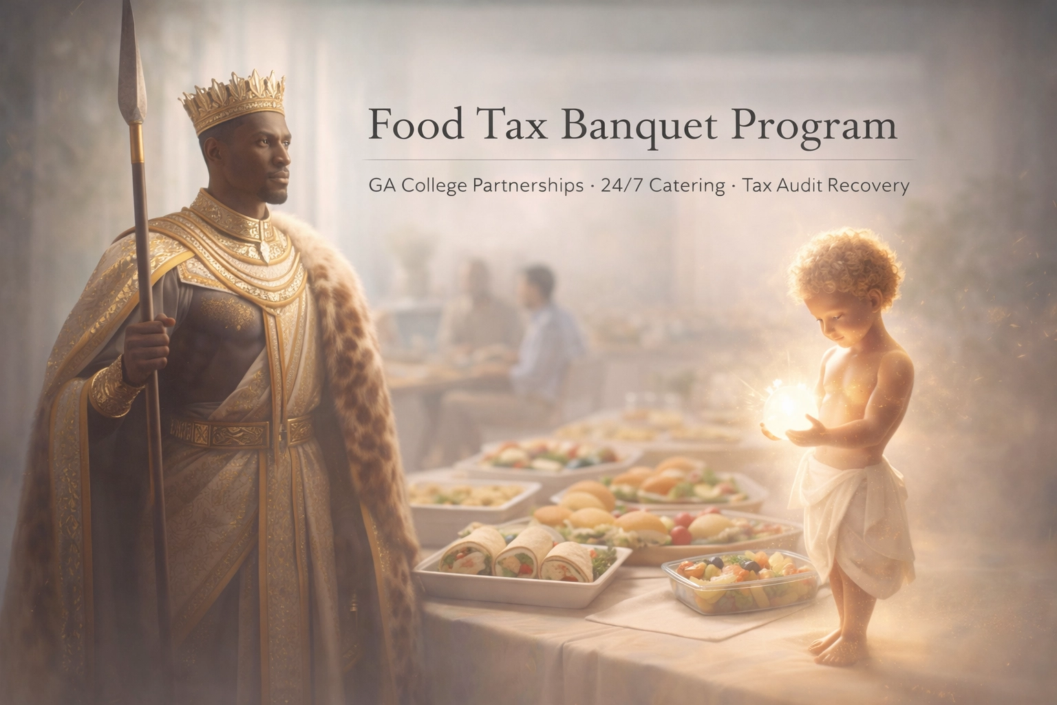 [HERO] Food Tax Banquet Program: Precision, Care, and Community for GA College Partnerships