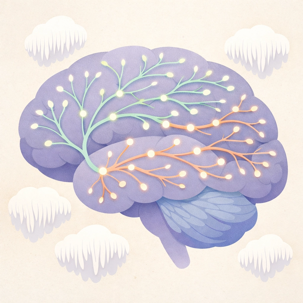 Lion's Mane mushroom supporting brain neural pathways and cognitive function