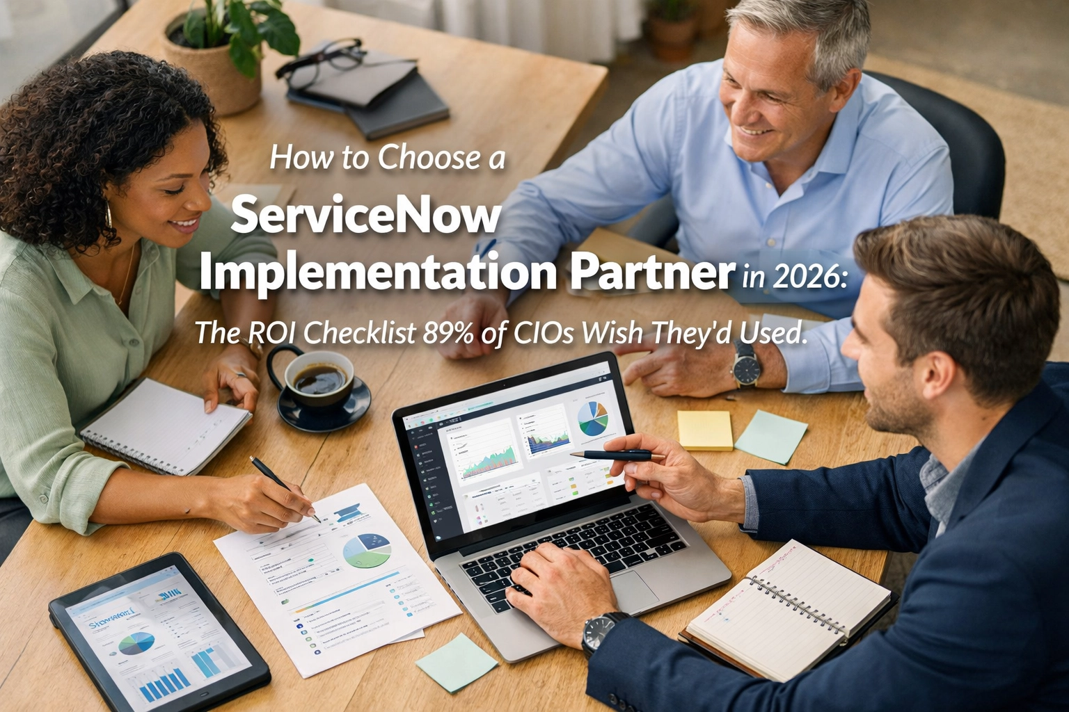 [HERO] How to Choose a ServiceNow Implementation Partner in 2026: The ROI Checklist 89% of CIOs Wish They