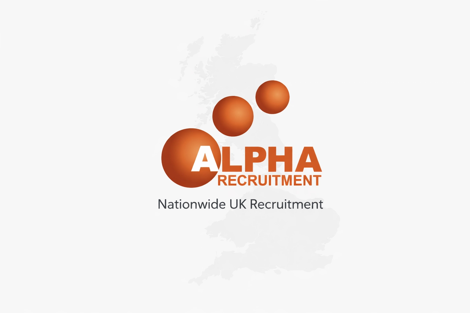 [HERO] Alpha Jobs official logo - Nationwide UK Recruitment