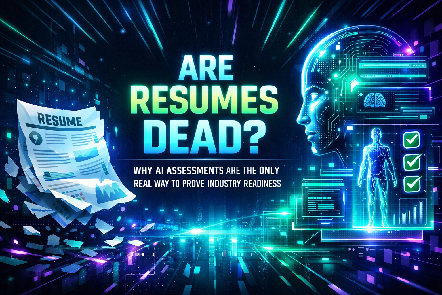 [HERO] Are Resumes Dead? Why AI Assessments Are the Only Real Way to Prove Industry Readiness