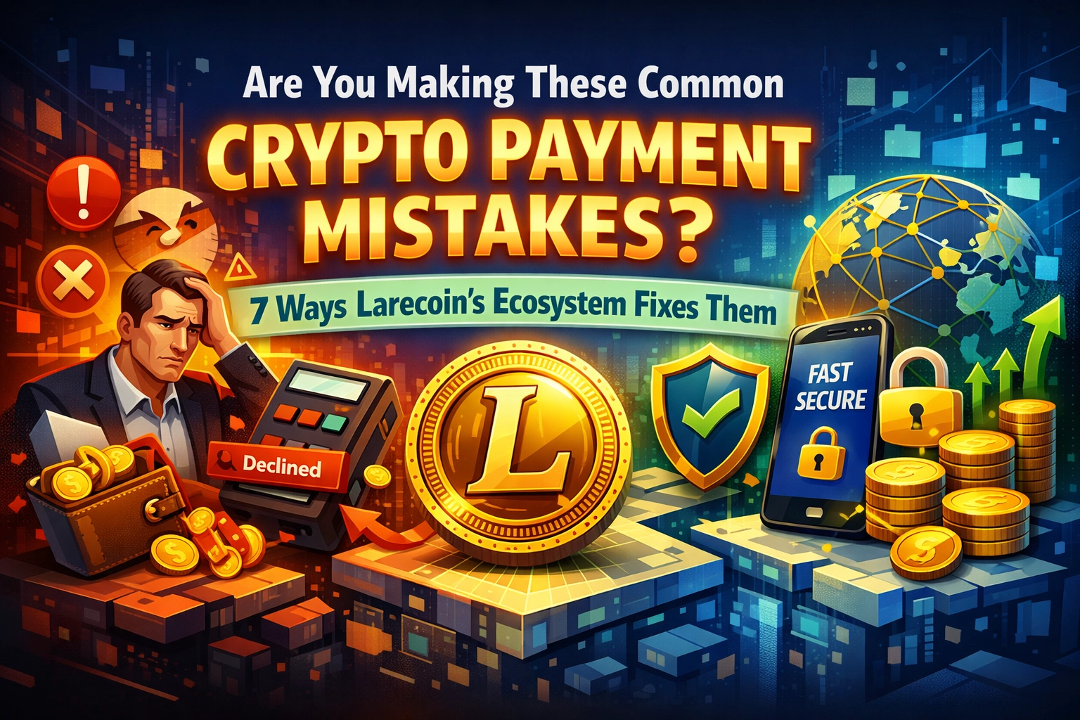 [HERO] Are You Making These Common Crypto Payment Mistakes? 7 Ways Larecoin