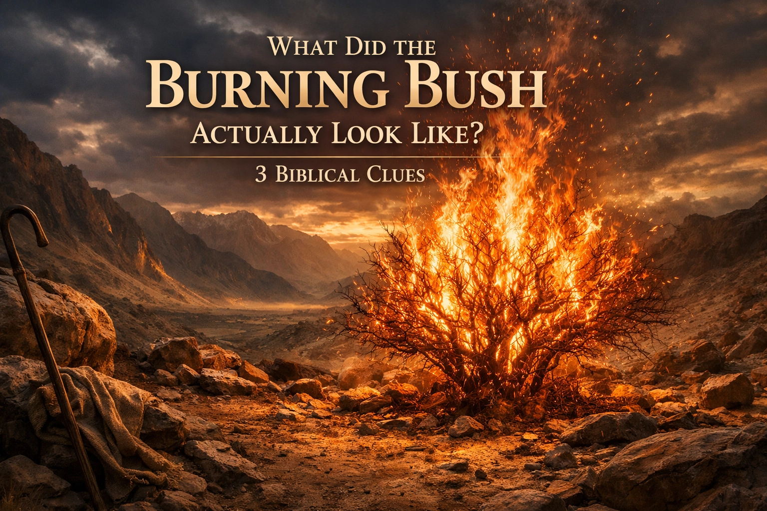 [HERO] What Did the Burning Bush Actually Look Like? 3 Biblical Clues