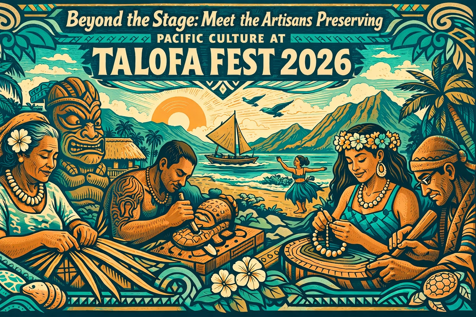 [HERO] Beyond the Stage: Meet the Artisans Preserving Pacific Culture at Talofa Fest 2026