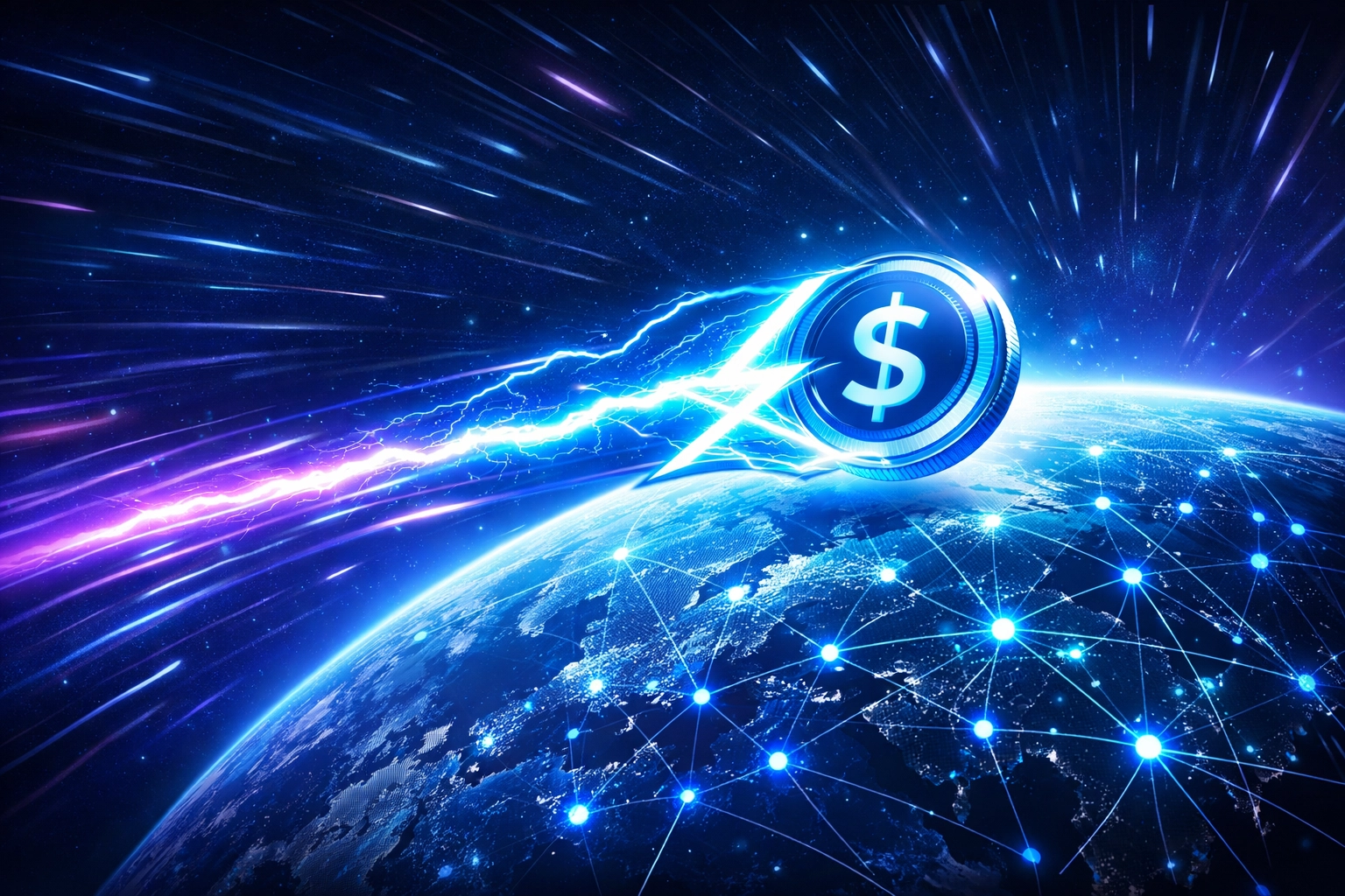 Fast global crypto payments with instant settlement using LUSD stablecoin on Solana