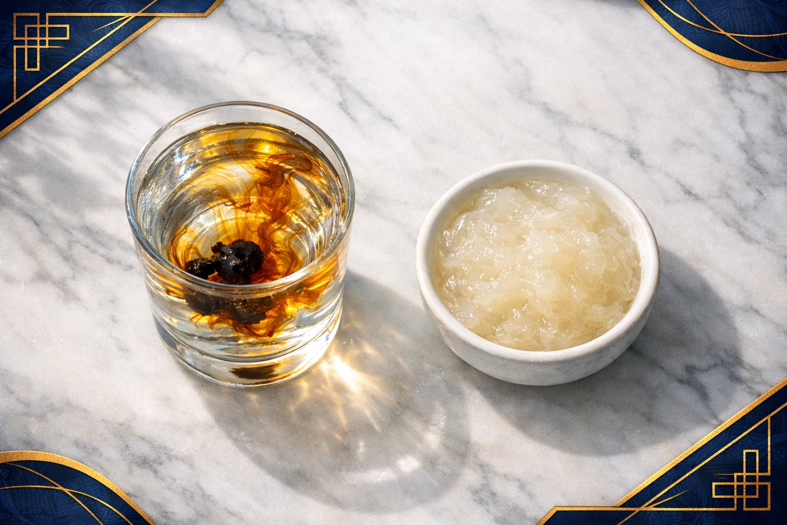 Sea Moss gel and Shilajit resin as natural whole-food mineral supplements