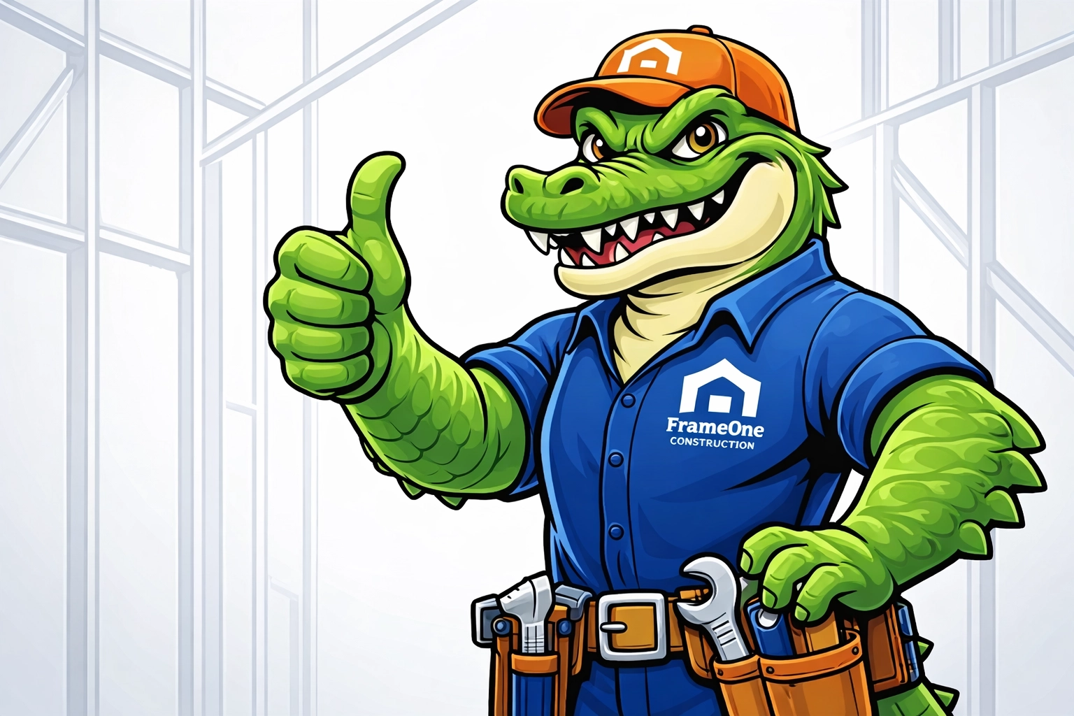 FOC improved half body mascot—this is what doing it RIGHT looks like.