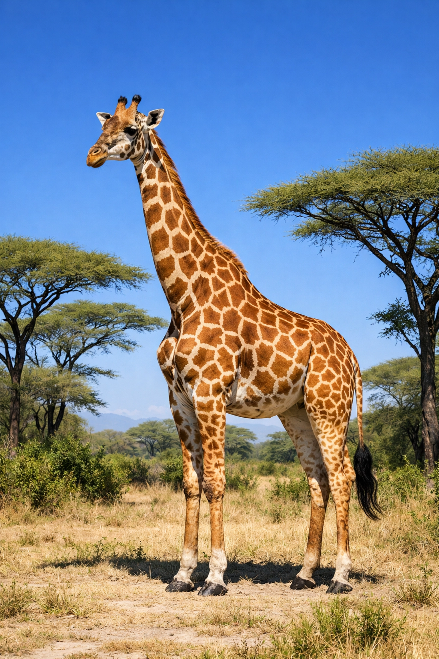 High-resolution giraffe photography in a natural setting for premium zoo partner brand alignment.