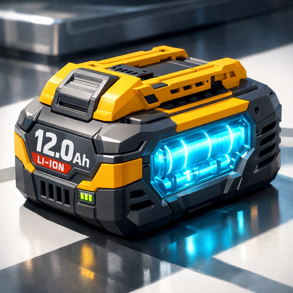 High-output 12.0Ah battery pack for heavy-duty tools available to buy power tools online.