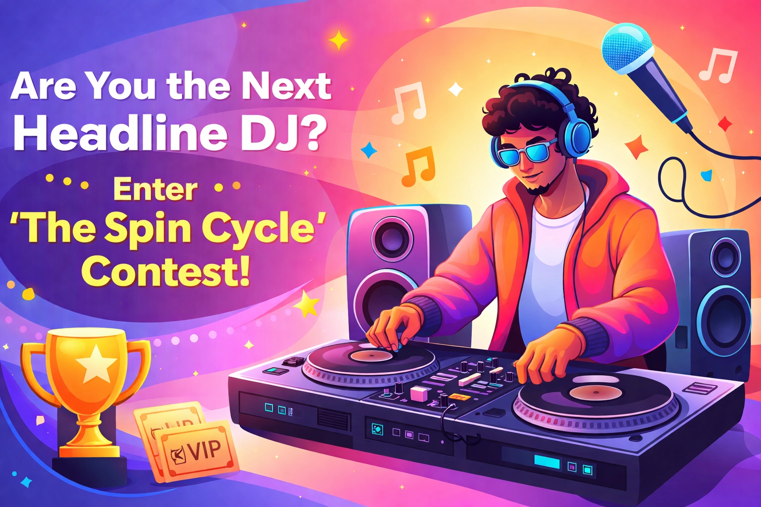 Are You the Next Headline DJ? Enter 'The Spin Cycle' Contest!