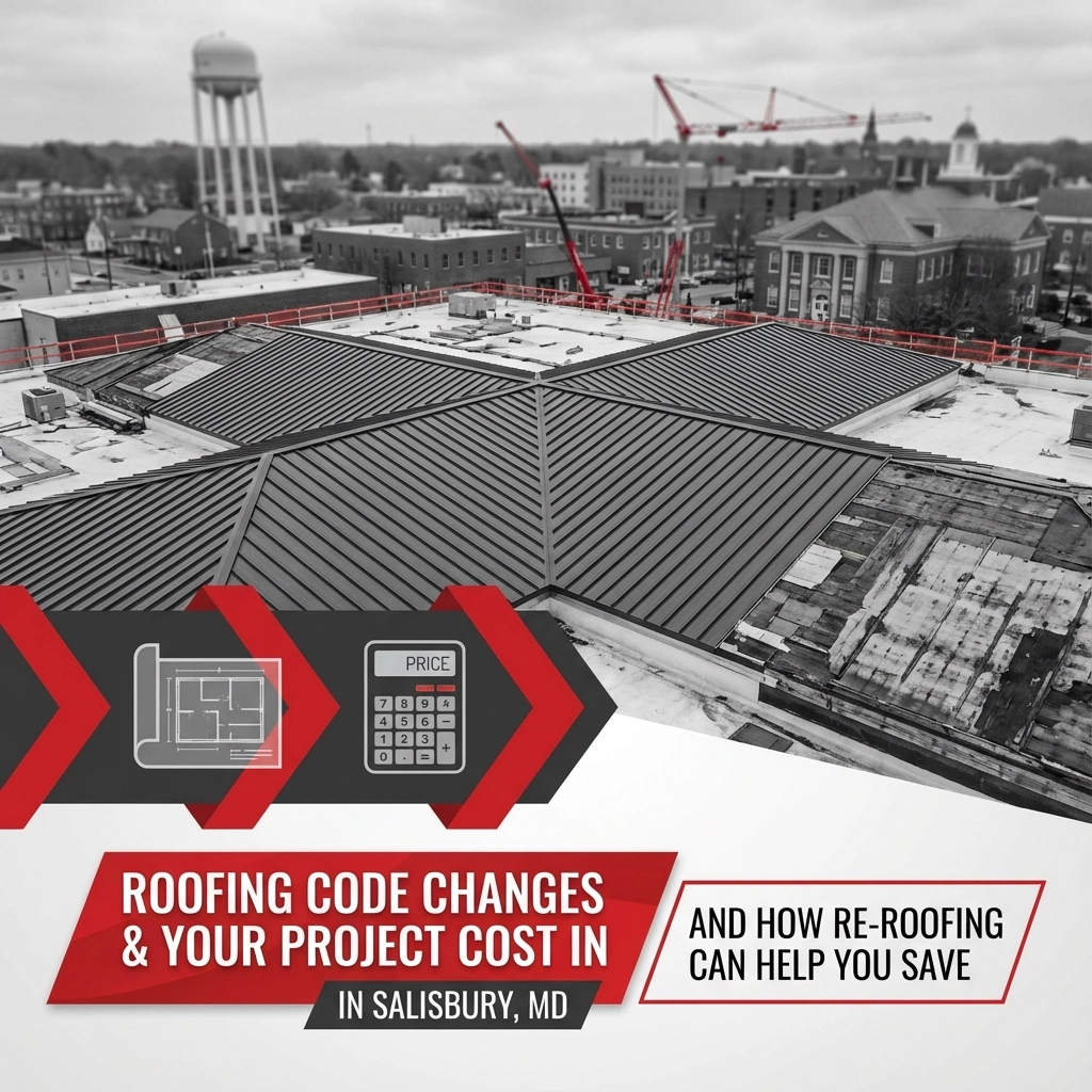 How Roofing Code Changes Affect Your Project Cost in Salisbury, MD (And How Re-Roofing Can Help You Save)