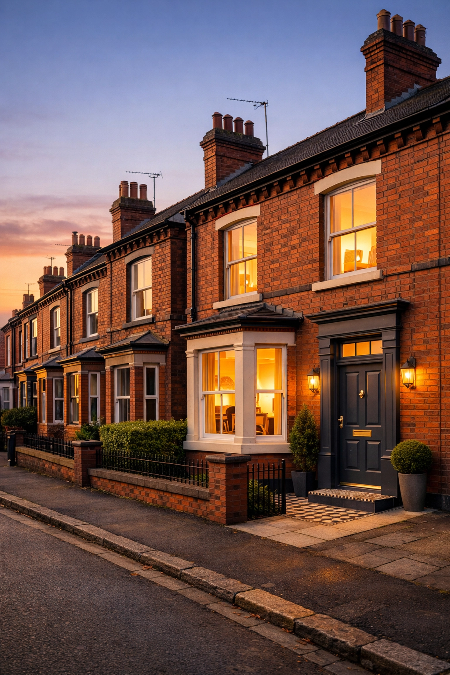 Newly renovated Victorian red-brick house in Oldham transformed into a high-yield property investment.